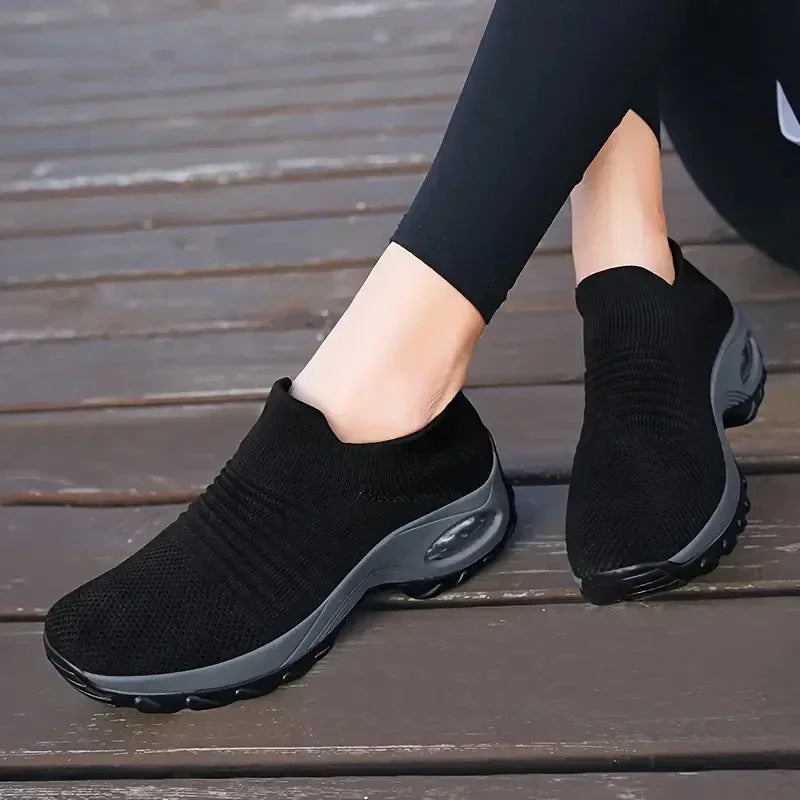 Women’s Orthopedic Platform Knit Sneakers
