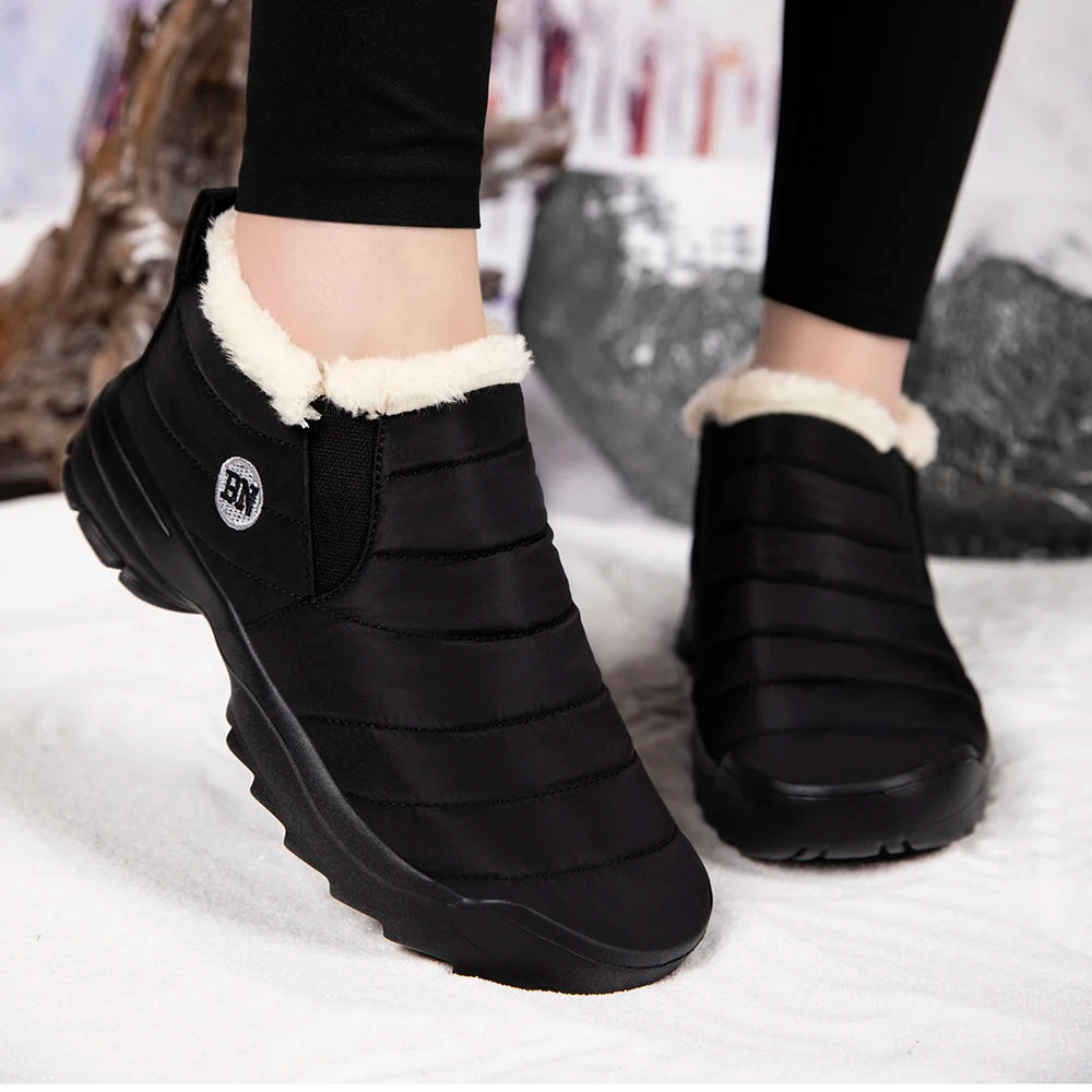 Women’s Thick-Soled Winter Boots - Jeglowstore