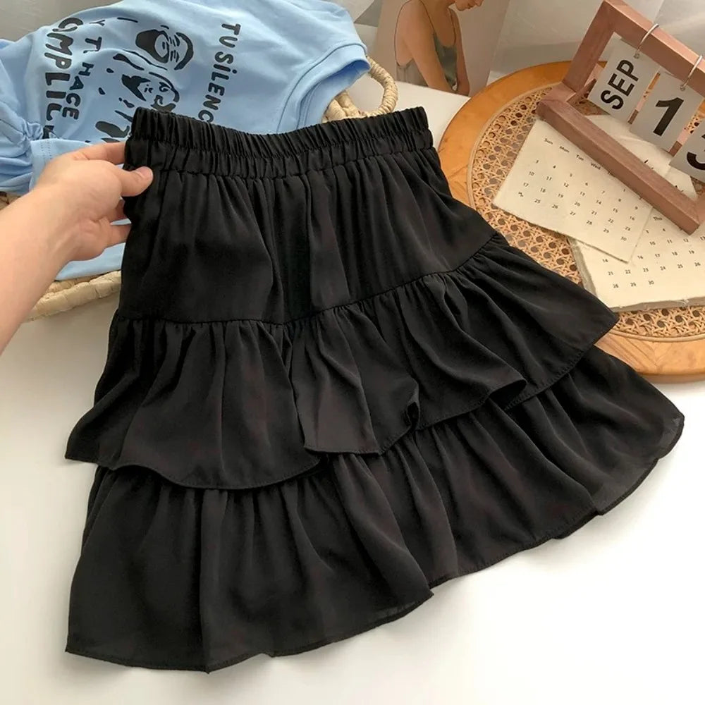 Kawaii Ruffle Mini Skirt - Jeglowstore