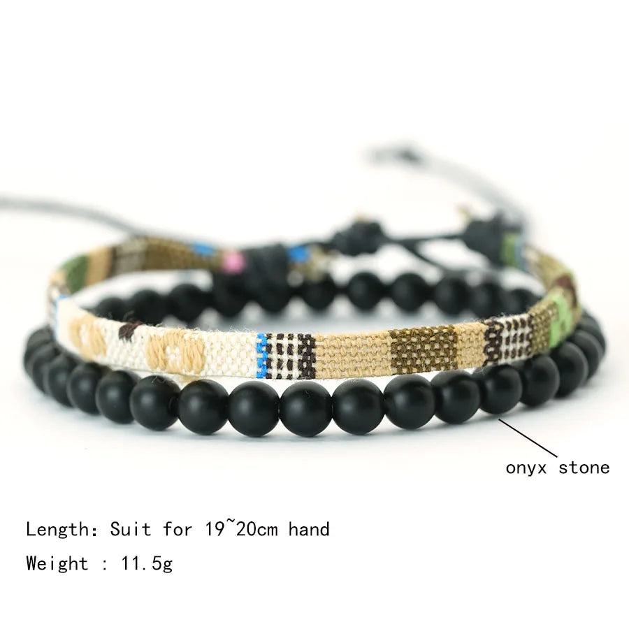 Versatile Ethnic Men’s Bracelet Set - Jeglowstore