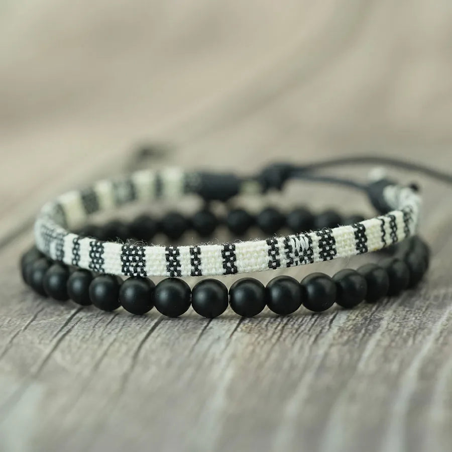Versatile Ethnic Men’s Bracelet Set - Jeglowstore