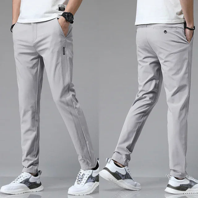 Men’s Ultra-Thin Stretch Casual Pants - Jeglowstore