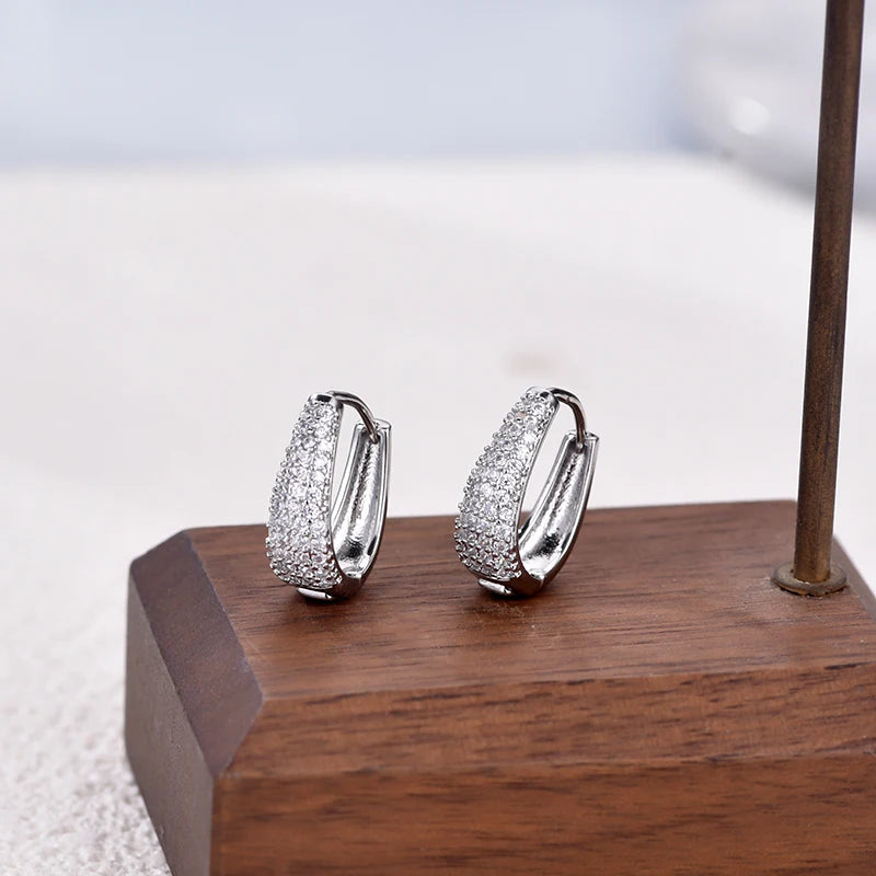 Earrings Woman Geometric U Shape - Jeglowstore