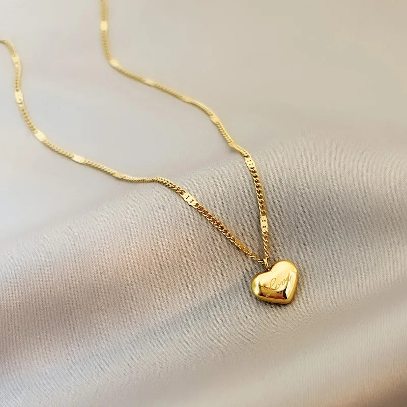 Stainless Steel Summer Love Necklace