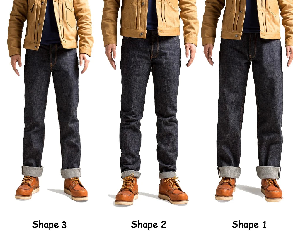 Men’s Raw Selvage Blacksmith Jeans - Jeglowstore