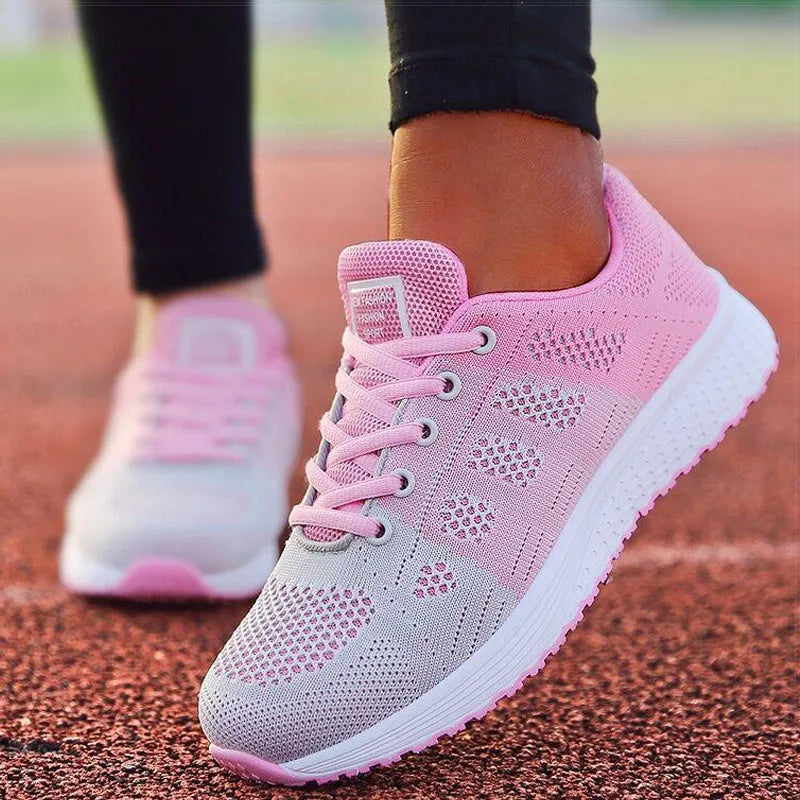 Women's Sports Shoes Fashion Gym Shoes For Woman Sneaker Mix Color Spring Sneakers Women Flats Casual Shoes Trainers Tenis Mujer - Jeglowstore