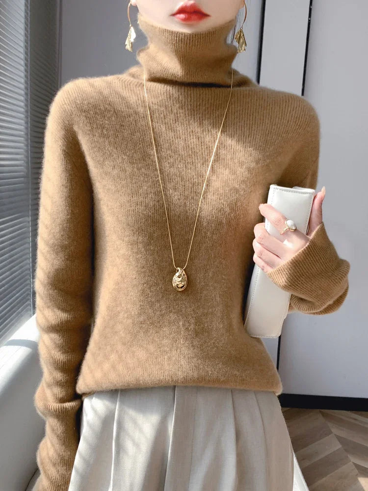 Women’s Autumn Winter Turtleneck - Jeglowstore