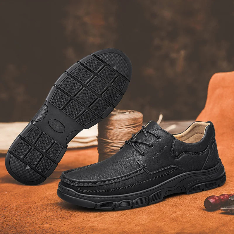 Men’s Classic Sewn Casual Shoes - Jeglowstore
