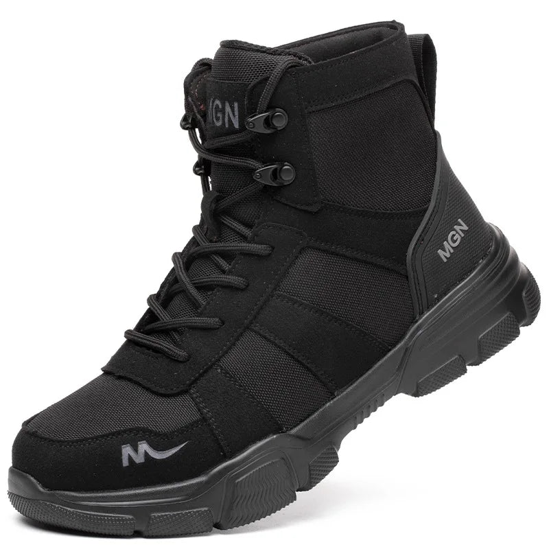 Men’s Steel Toe Protective Safety Boots - Jeglowstore