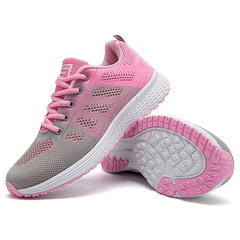 Women Colorblock Casual Gym Shoes - Jeglowstore