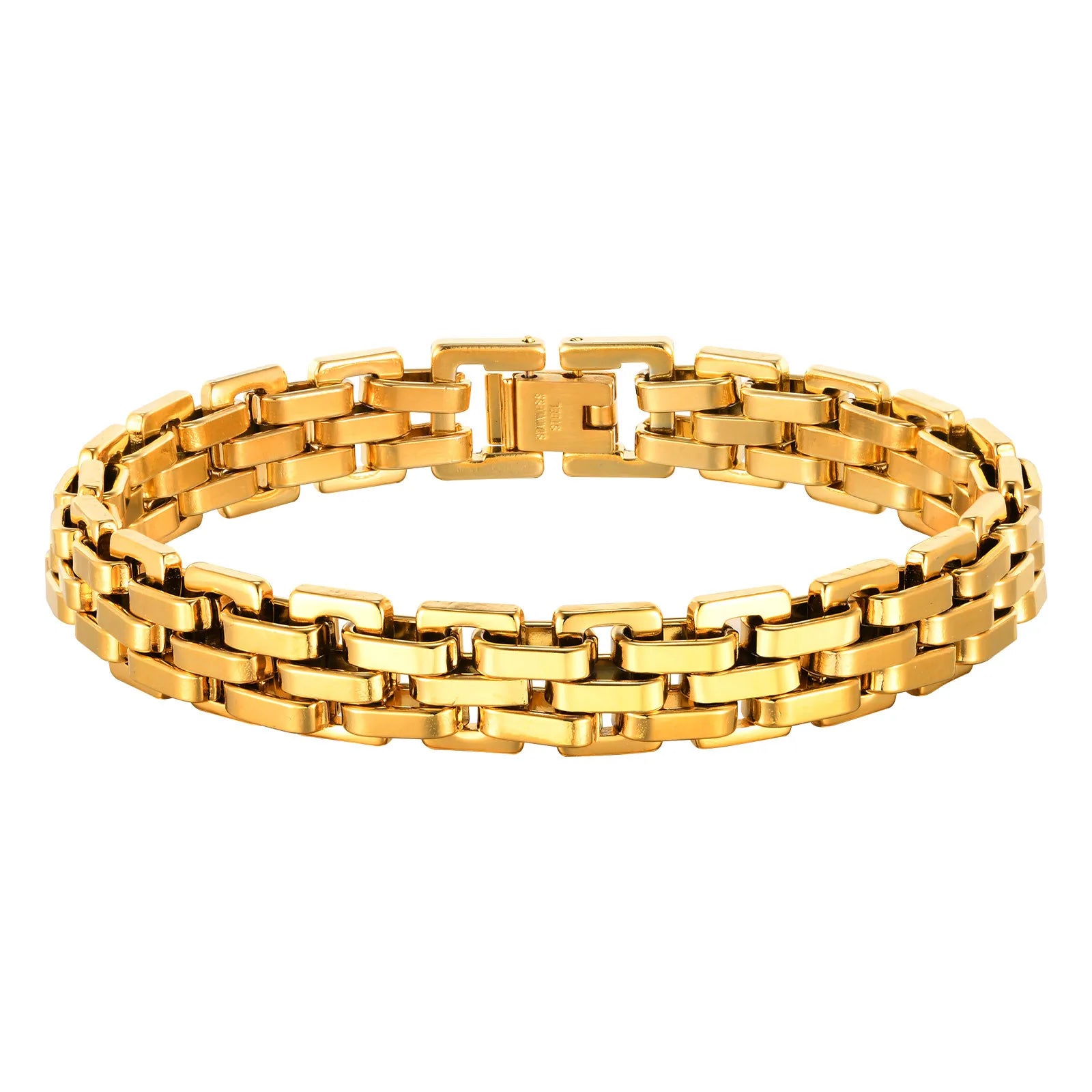 Men’s Stainless Steel Chain Bracelet - Jeglowstore