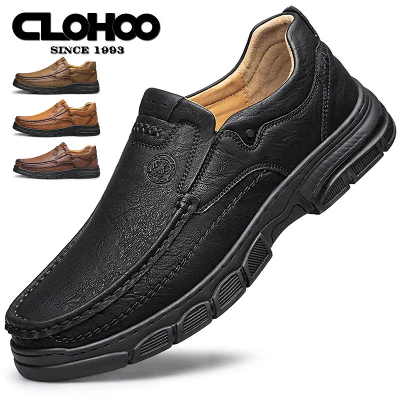 Men’s Handmade Comfort Loafers - Jeglowstore