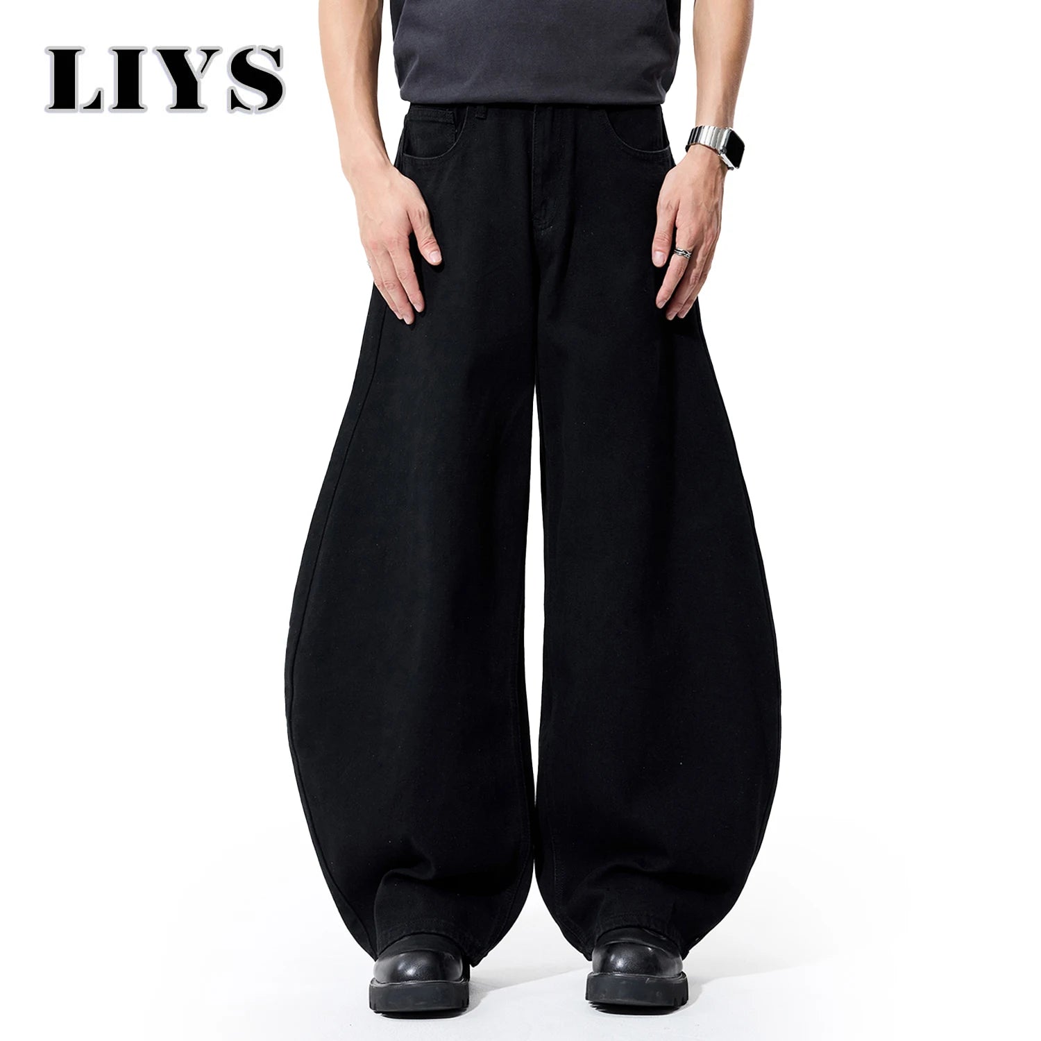 Men’s Street Style Baggy Jeans - Jeglowstore