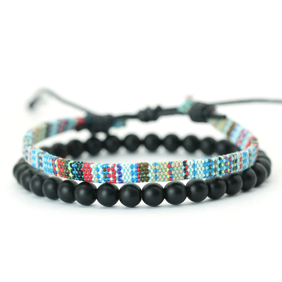 Versatile Ethnic Men’s Bracelet Set - Jeglowstore