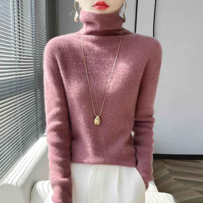Women’s Autumn Winter Turtleneck - Jeglowstore