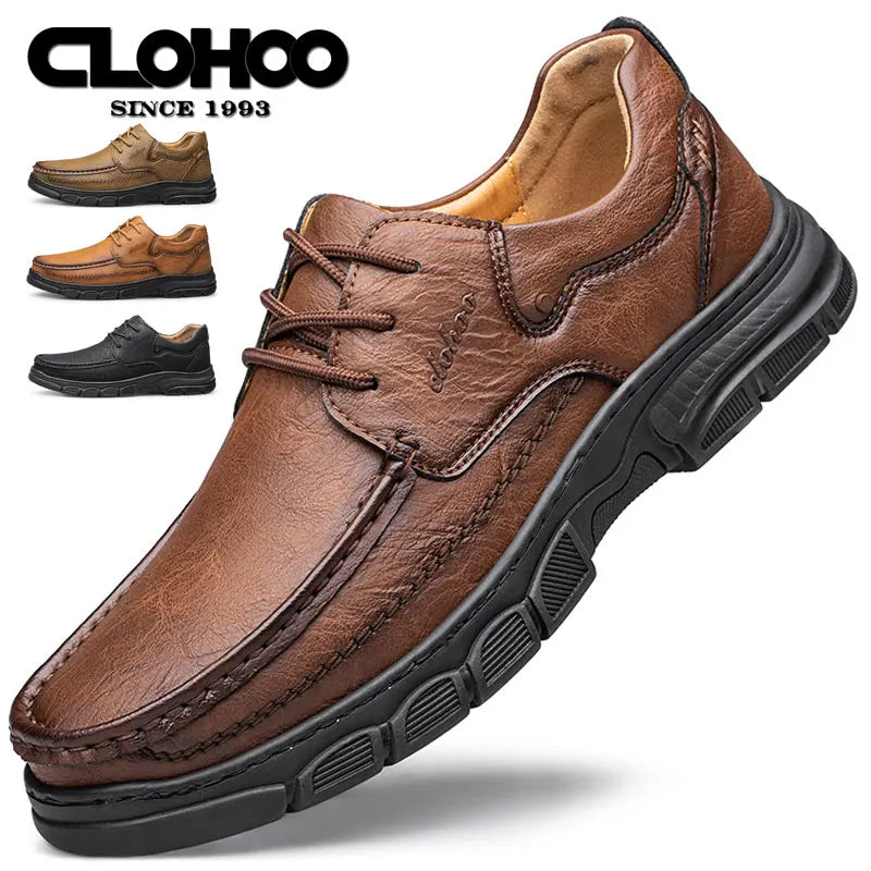 Men’s Classic Sewn Casual Shoes - Jeglowstore