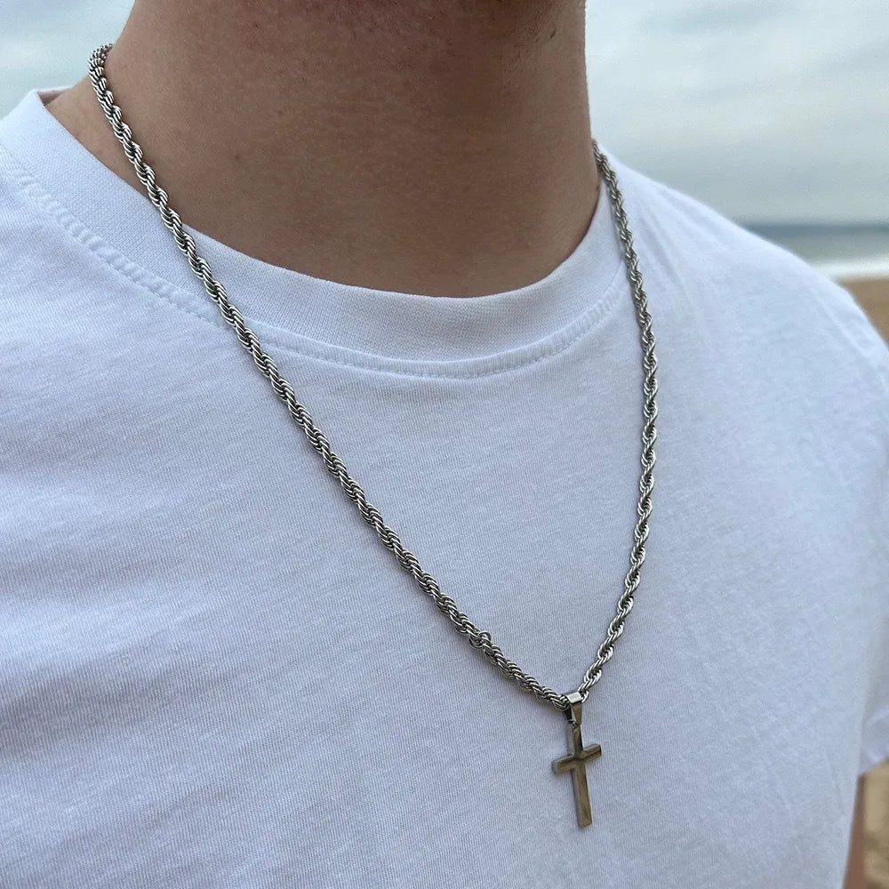 Luxury Unique Cross Pendant Necklace - Jeglowstore