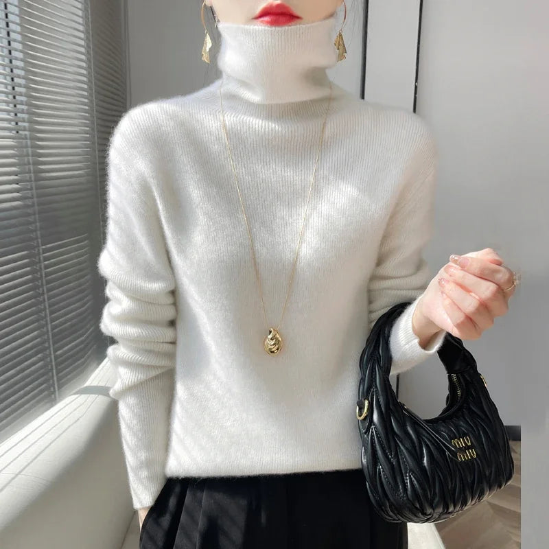 Women’s Autumn Winter Turtleneck - Jeglowstore