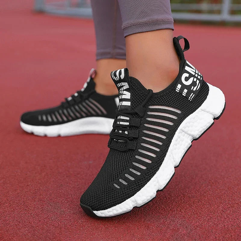 Women’s Breathable Platform Sneakers - Jeglowstore