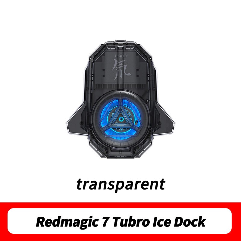 Original Nubia RedMagic Turbo Cooler RedMagic 8 Pro 7S Pro GamingPhone FanCooler Support APP Control ICE Dock Suitable 70-82mm - Jeglowstore