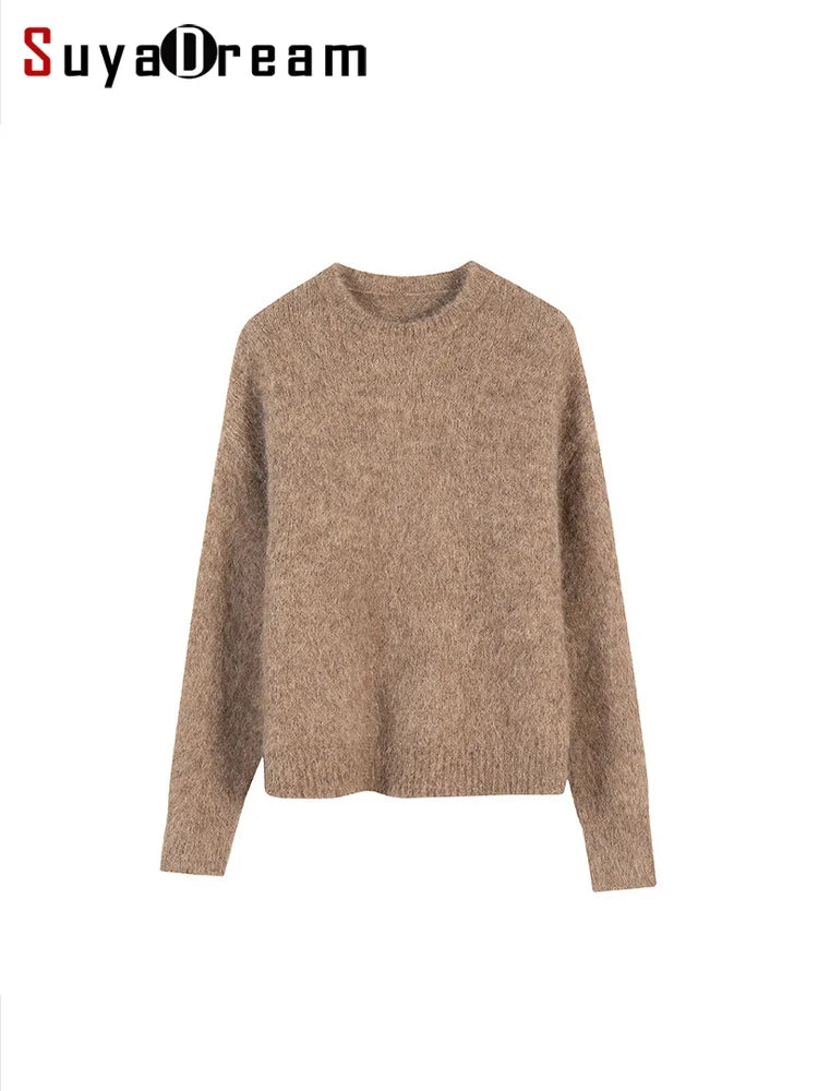 Dropped Sleeve Alpaca T shirt - Jeglowstore