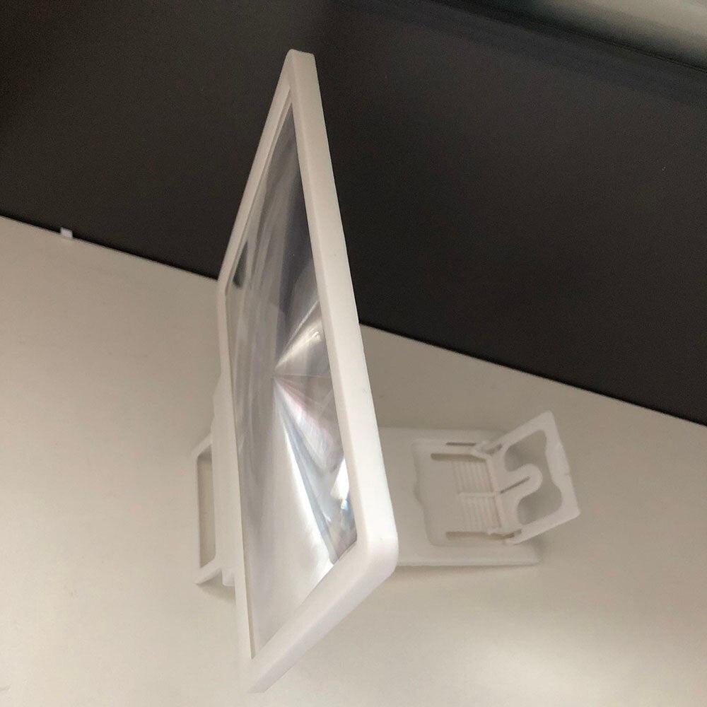 3d Hd Screen Amplifier Folding Mobile Phone Video Screen Amplifier Magnifying Glass Stand Bracket Enlarge Stand Eyes Protection