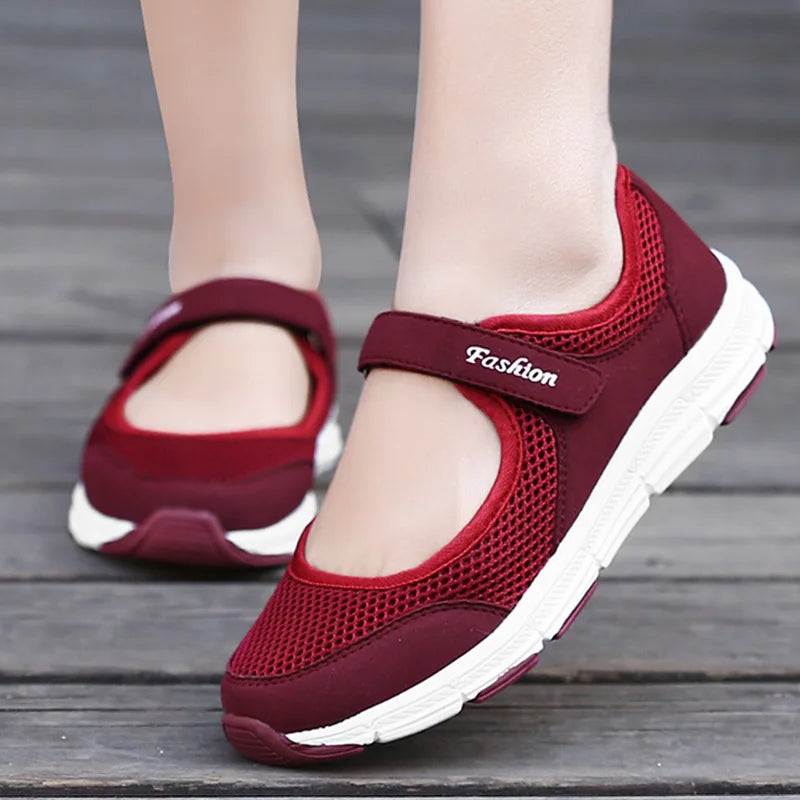 Women’s Breathable Mary Jane Casual Flats