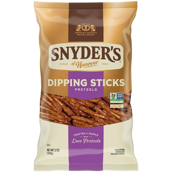 Snyder's of Hanover Dipping Sticks Pretzels, 12 oz Bag