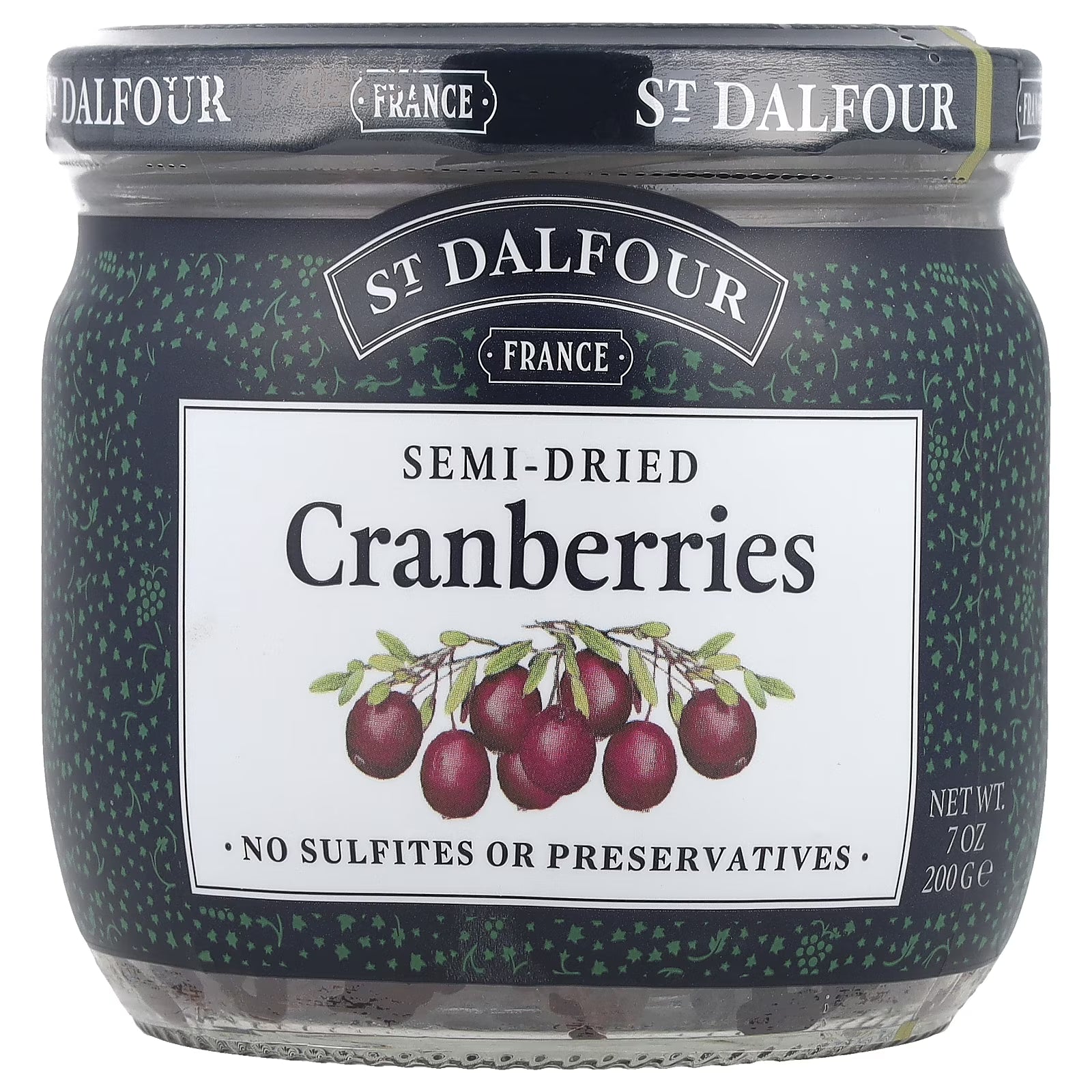 St. Dalfour Premium Cranberries, 7 oz (200 g)