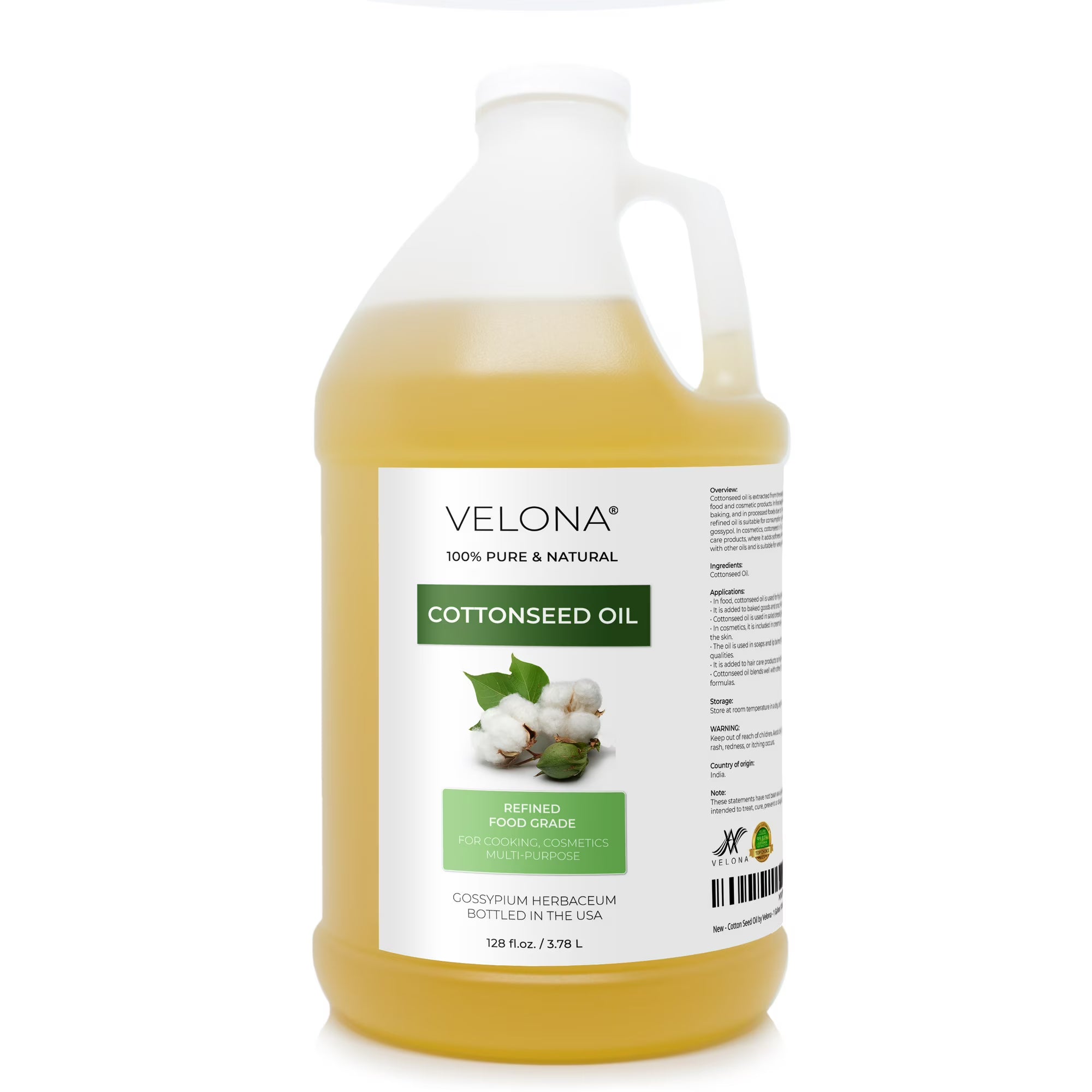 Velona Avocado Oil 8 Fl Oz | 100% Pure and Natural Carrier Oil | Expeller-Pressed | Hair, Body and Skin Care | Use Today - Enjoy Results