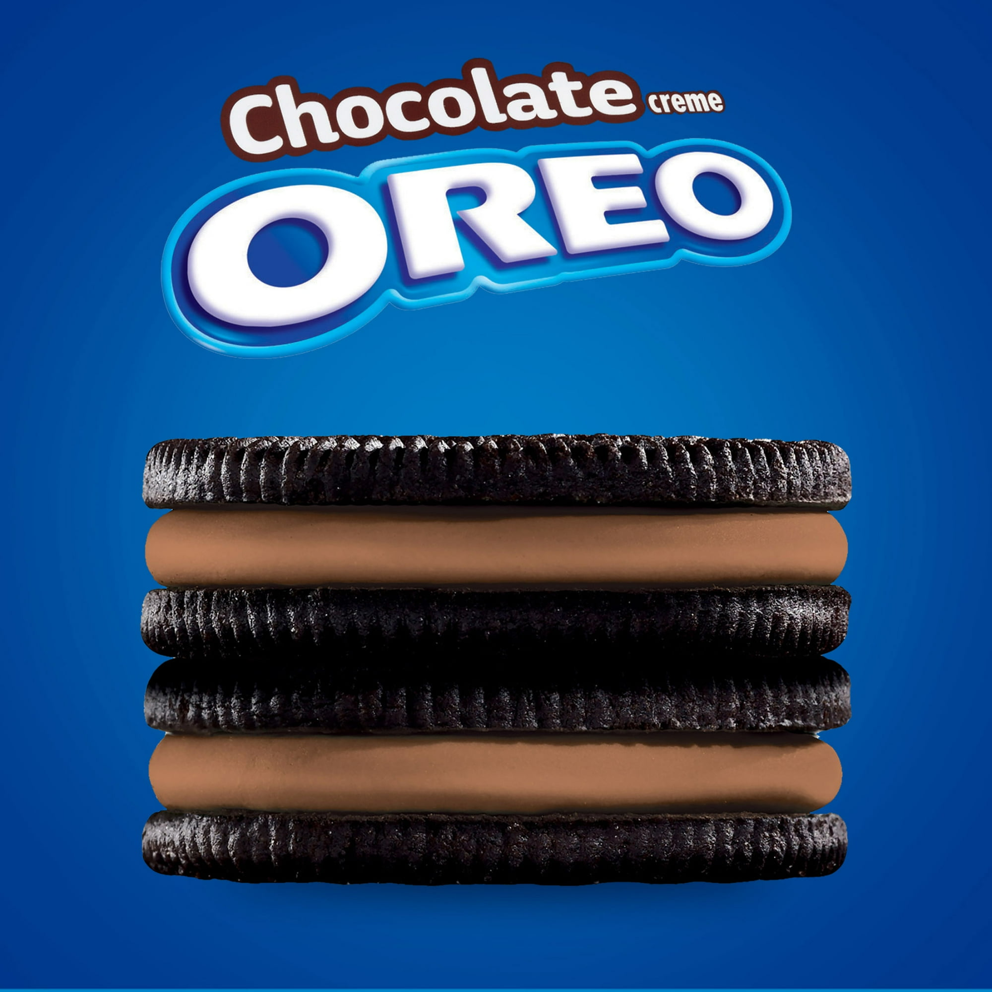 OREO Chocolate Creme Chocolate Sandwich Cookies, Family Size, 18.71 oz