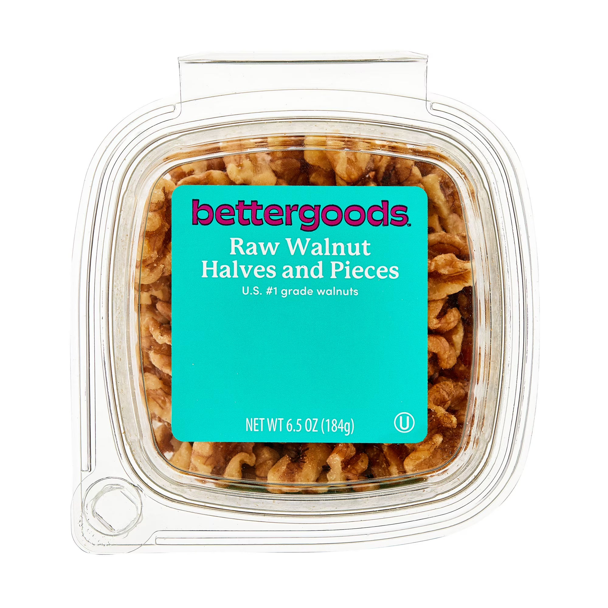 bettergoods Raw Walnut Halves and Pieces, 6.5 oz