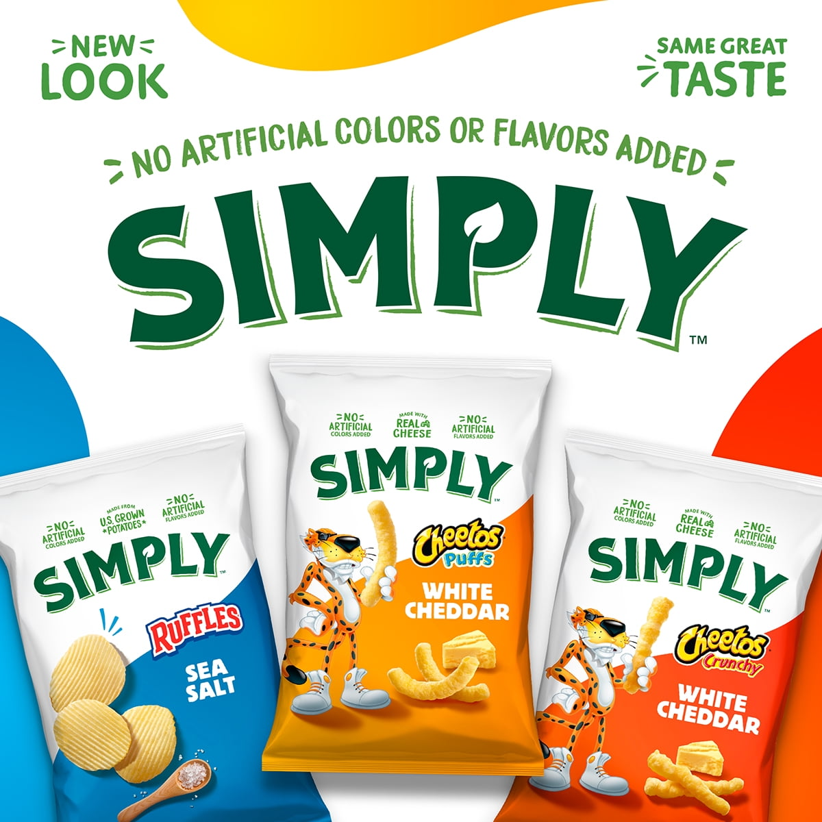 Simply Lay's Sea Salted Thick Cut Potato Chips, 8.5 oz Bag