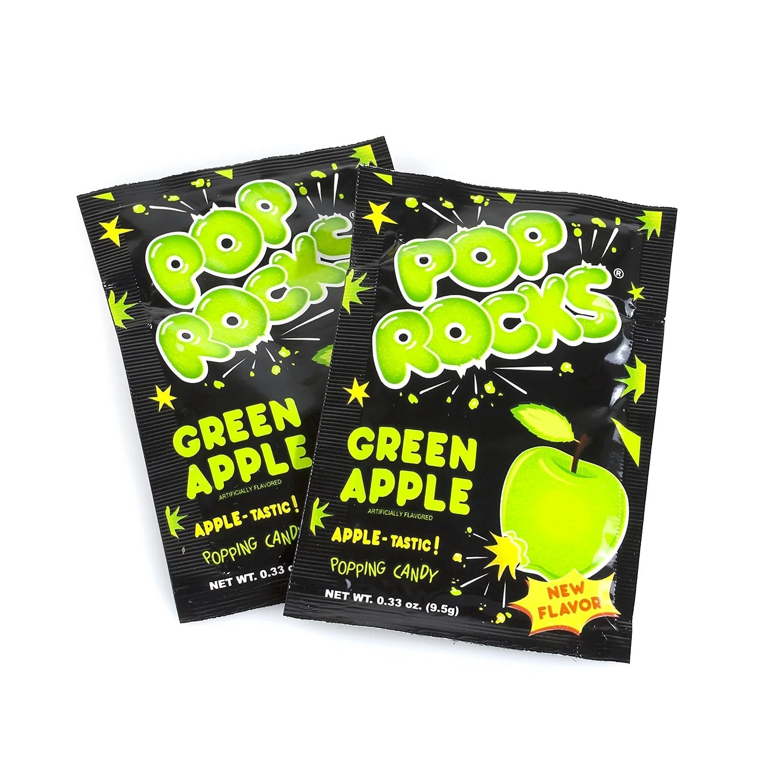 POP ROCKS Popping Candy, Apple, 0.33 Ounce (Pack of 24)