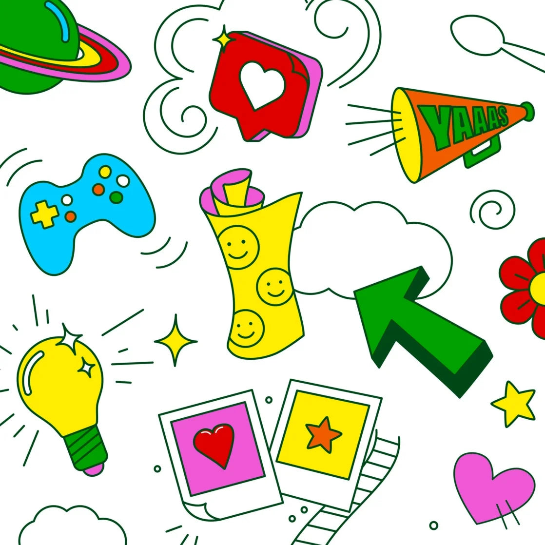 Fruit Roll-Ups Fruit Flavored Snacks, Halloween Treats, Family Pack, 30 count, 15 oz