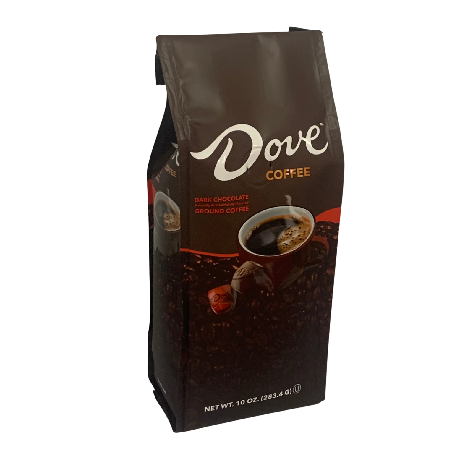 Dove Dark Chocolate Candy Flavored Ground Coffee - 10 Ounce
