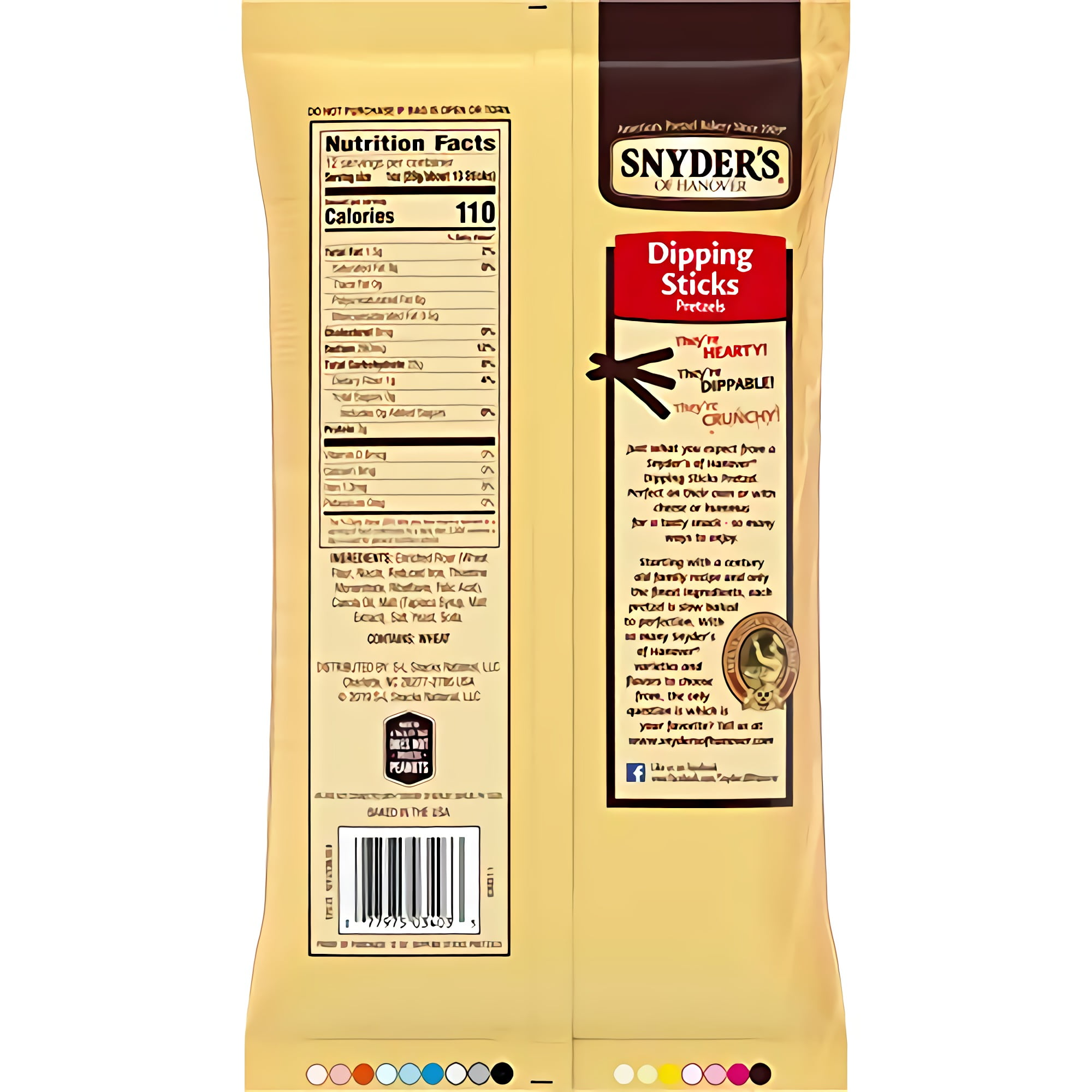 Snyder's of Hanover Dipping Stick Pretzel - 12 oz - 2 pk