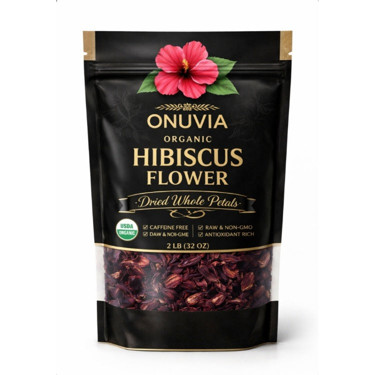 Dried hibiscus leaves (culinary grade)