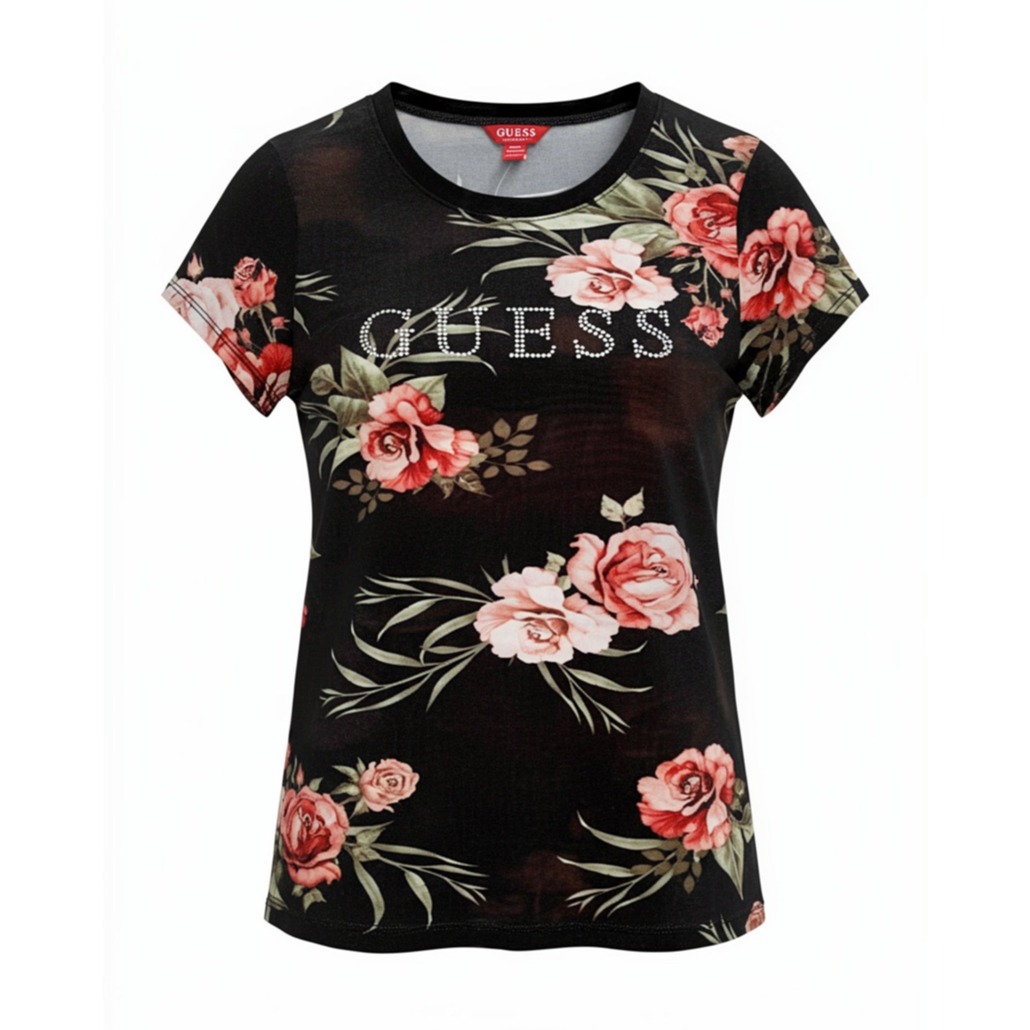 Summer Multi Rose lightweight sheer fabric Top For Casual styling and special occasions