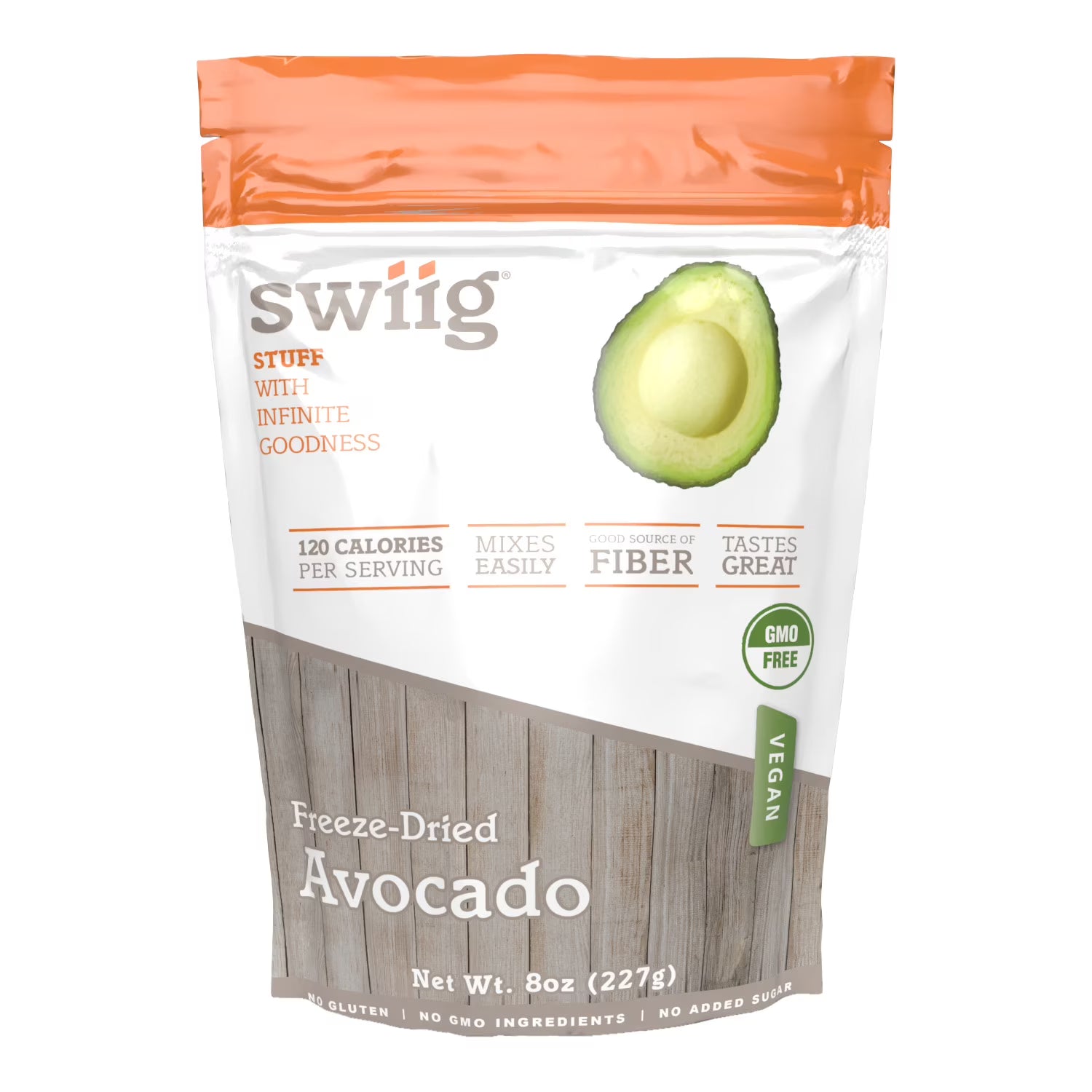 Swiig Dried, Ground Avocado - 8oz bag