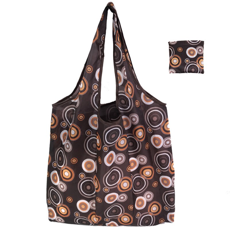 1 Piece Foldable Reusable Eco-friendly Waterproof Tote Bag