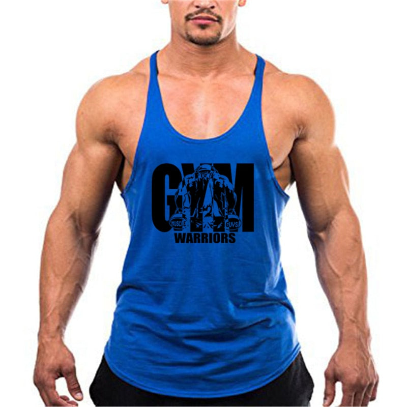 Summer Y Back Gym Stringer Cotton Fitness Vest