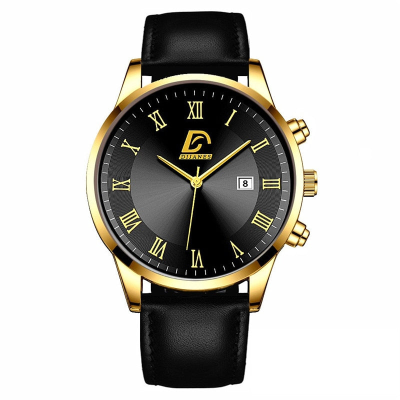 Luxury Minimalist Quartz Stainless Steel Wrist Watch