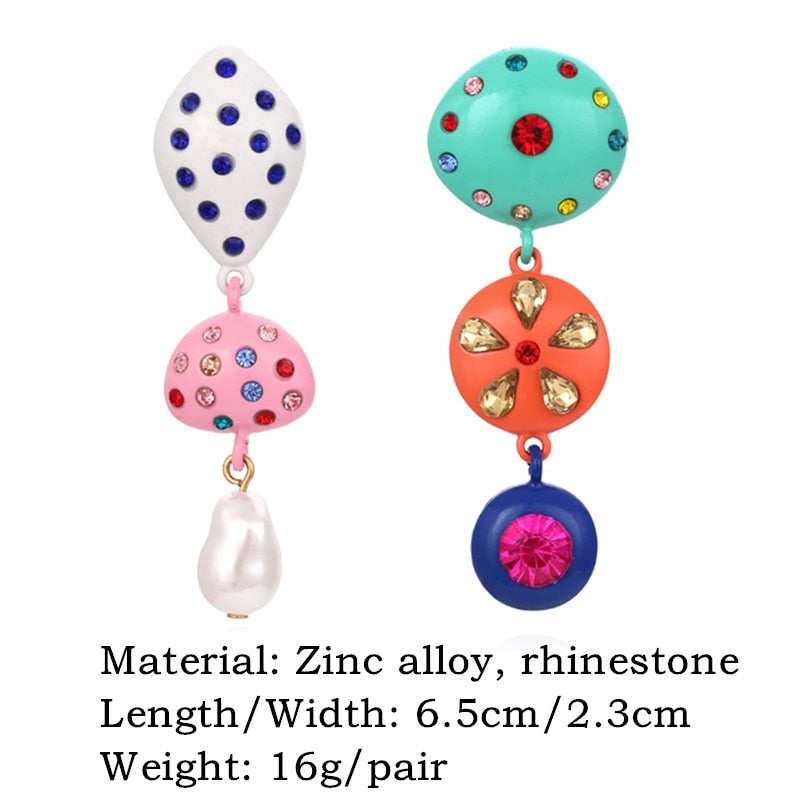 Retro Golden Metal Leaf Stud Earrings