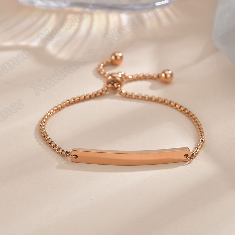 Nextvance Customized Engraving Name plate Bracelets - Jeglowstore