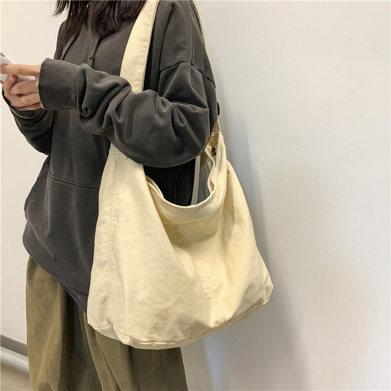 CGCBAG 2023 Large Capacity Canvas Tote Bag