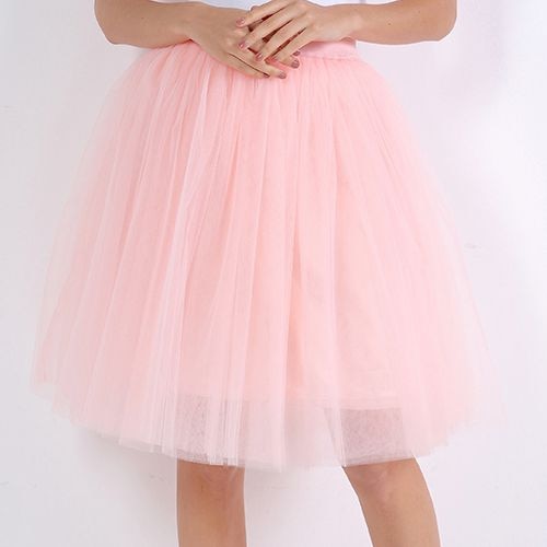 Quality 5 Layers Fashion Tulle Pleated TUTU Skirt