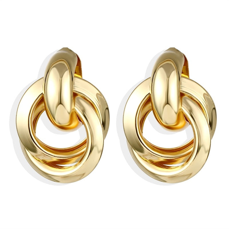 IPARAM Round Hoop Earrings for Women