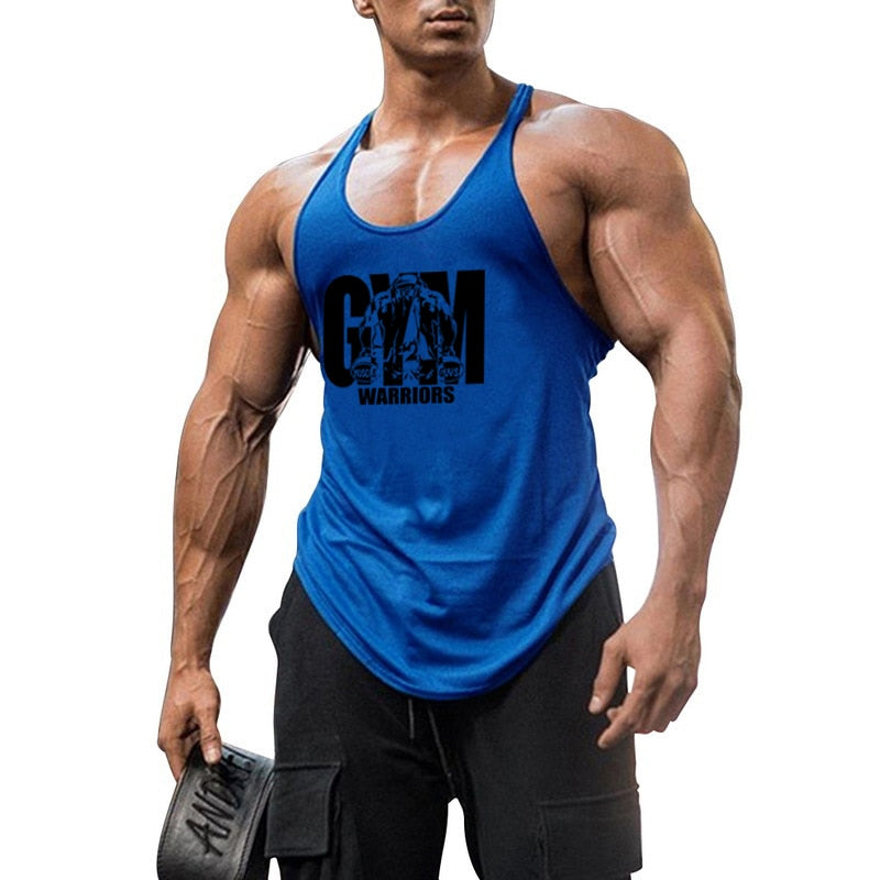 Summer Y Back Gym Stringer Cotton Fitness Vest