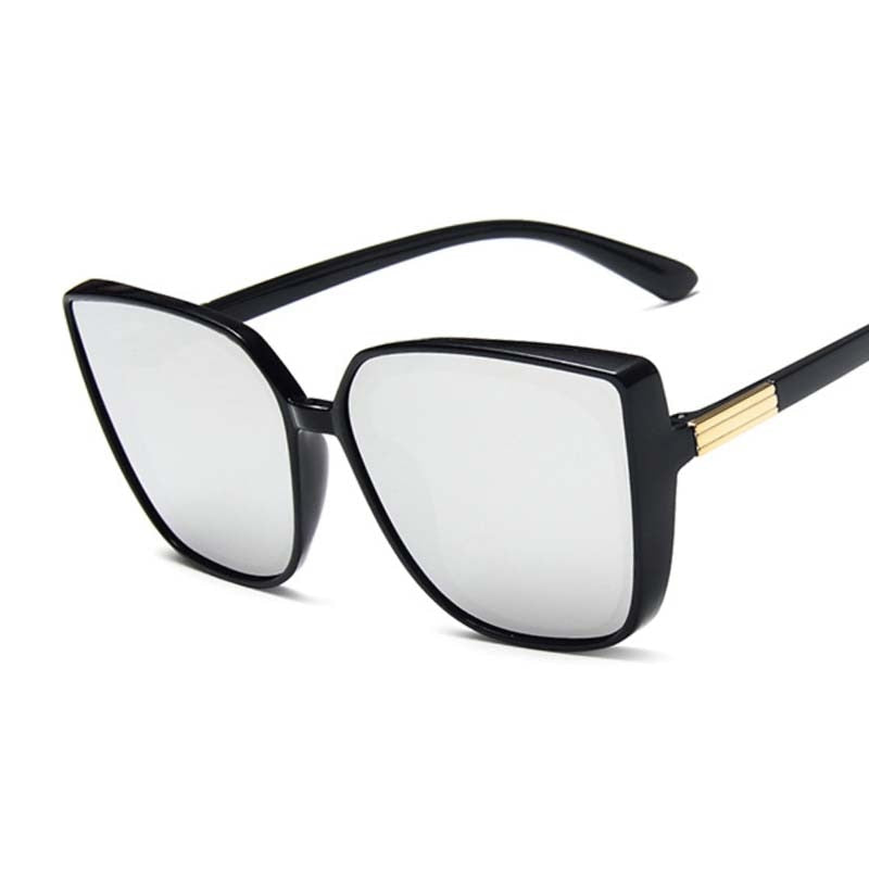 Brand Designer Cat Eye Big Frame Cool Sunglasses